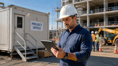 Construction company using project and field technology supported by INFORTECH