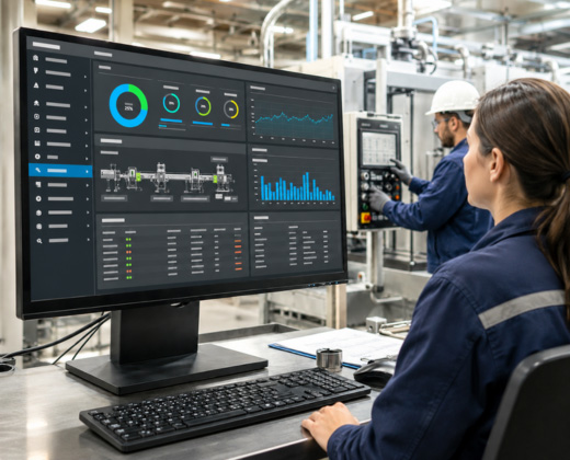 ERP and MES systems monitored by INFORTECH for manufacturing clients